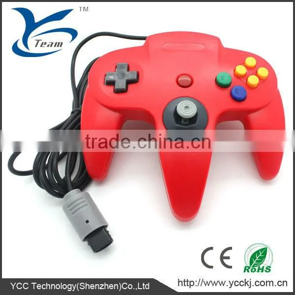 Chinese manufacturer controller for n64 offer many colors