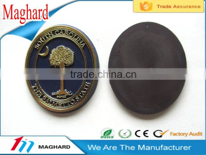 2015 high quality 3D polyresin fridge magnet for advertising