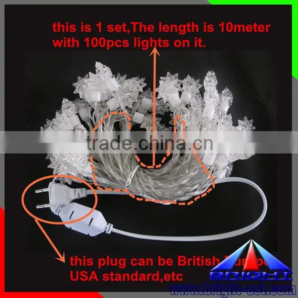 Factory Price 100LEDs LED Christmas Lights Wholesale, 5M 10M LED Christmas Lights Supplier