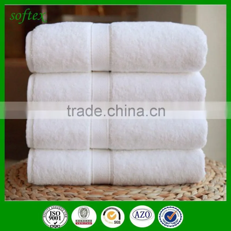 high qualty white and terry hotel luxury towel