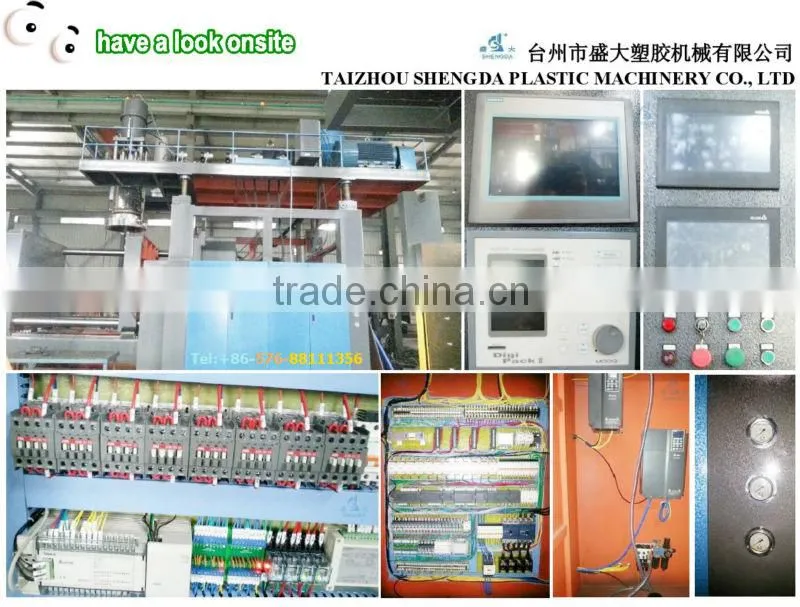 plastic pontoon blow molding machine