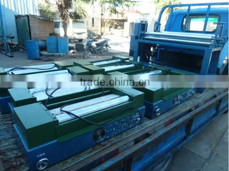 Hot sale low price wallpaper gluing machine/box glue coating machine