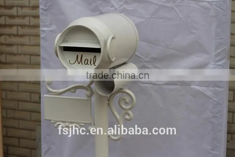 Foshan JHC-1043 Post Mounted Aluminum Mailbox/ Letterbox/ Postbox