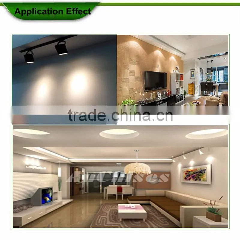 High Power cob 3 pin adjustable head dimmable 40w led track light made in China