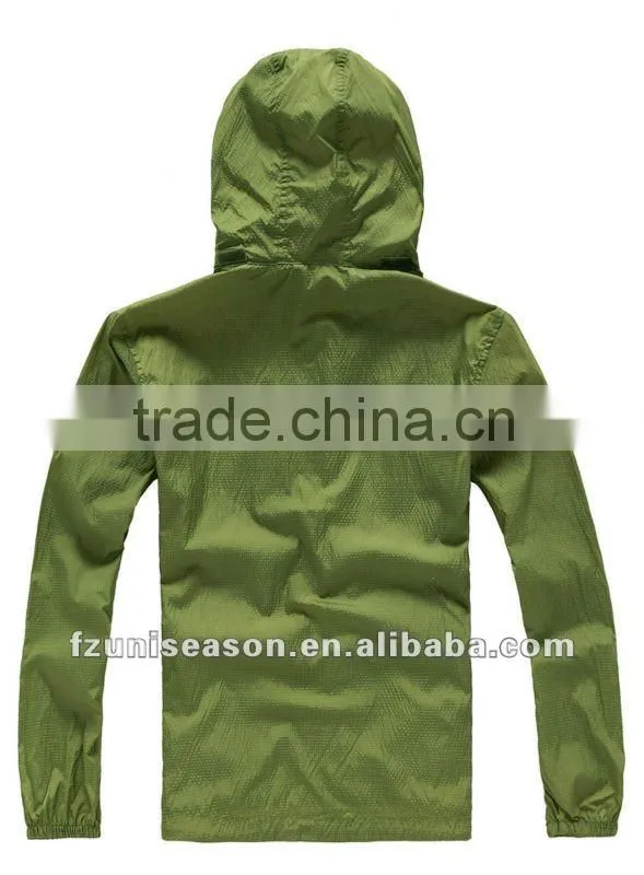 Custom Outdoor Windbreaker Jacket 2013