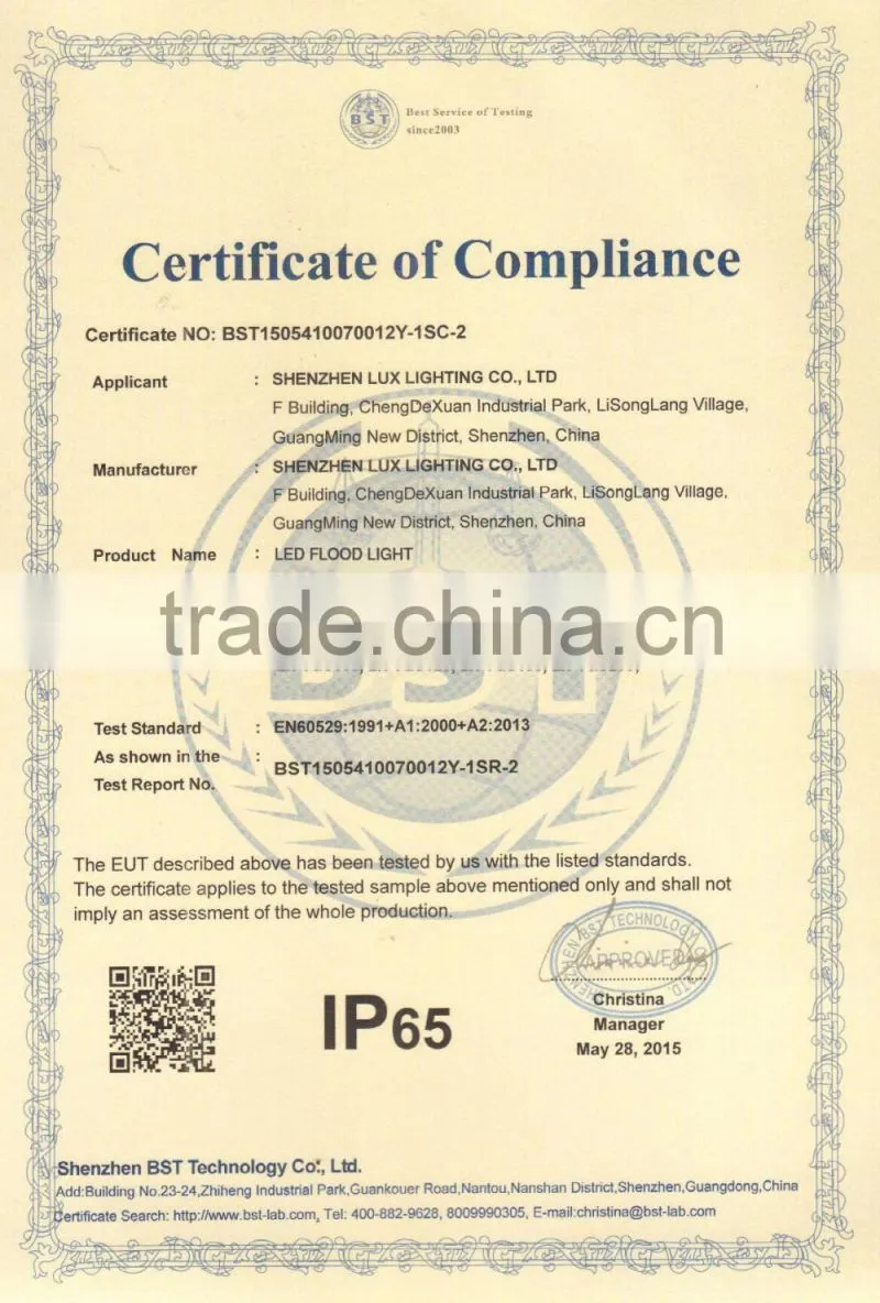 5 Years Warranty Promotion Price 2016 CE Rohs Approved Meanwell Driver Free Lighting Design 80W LED Flood Light