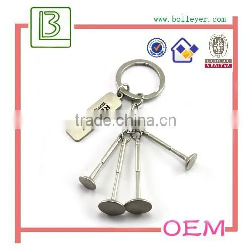 Factory Direct Price Promotional Item metal keychain with custom logo