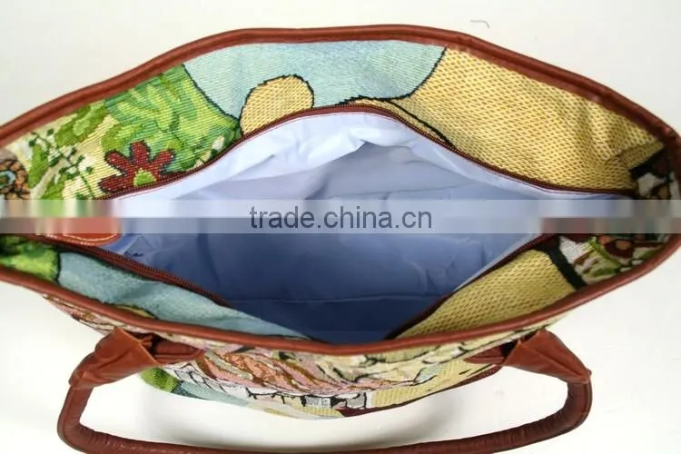 eco hemp handled shopping bag hand bags woman