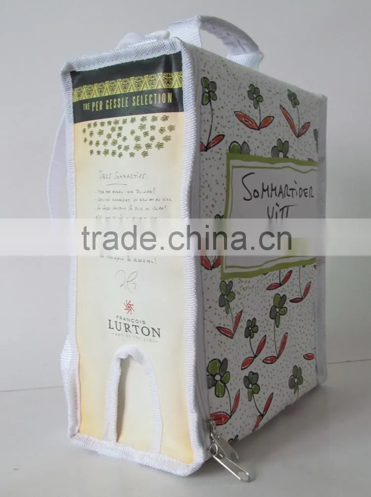 promotional cheap bottle warm bag cooler bag