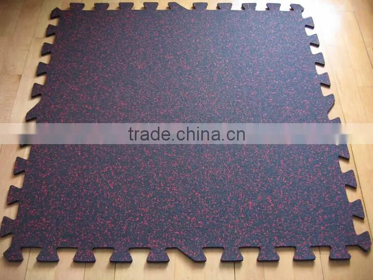 Gym Rubber Floor Mat floor tile for Crossfit