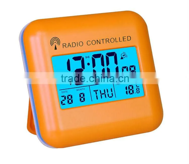 RCC radio controlled clock with sound controlled backlight