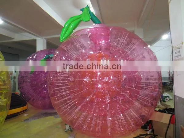 inflatable balls for people for sale/ inflatable grass zorb ball