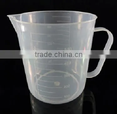 600ml pp plastic beaker 600ml plastic measuring cup