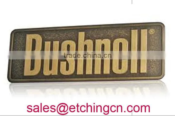 Factory price etching metal nameplate, fashion decorative metal nameplates, custom fashion decorative metal nameplates