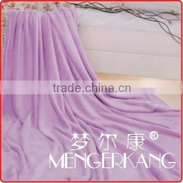 Soft high quality blanket plain print