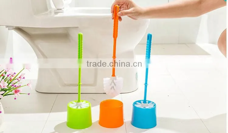 Plastic toilet brush clean brush bathroom brush holder