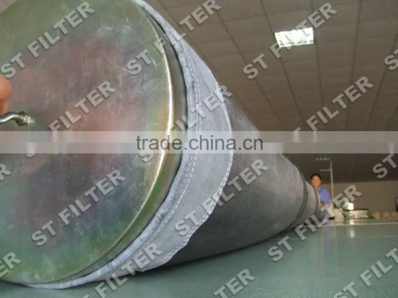 fiberglass with PTFE membrane filter bag,Dia292*4800mm