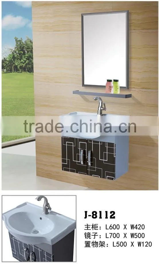304 stainless steel economic bathroom vanity J8112