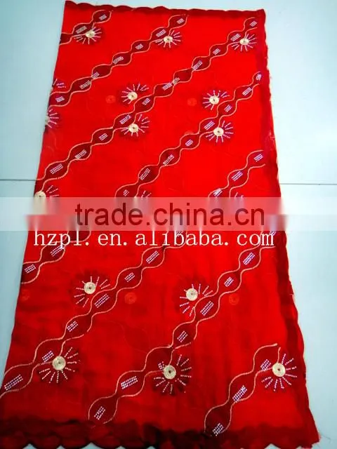 2016 High quality african muslim scarf /embroidered silk scarf/shawl scarf (TJ0200)