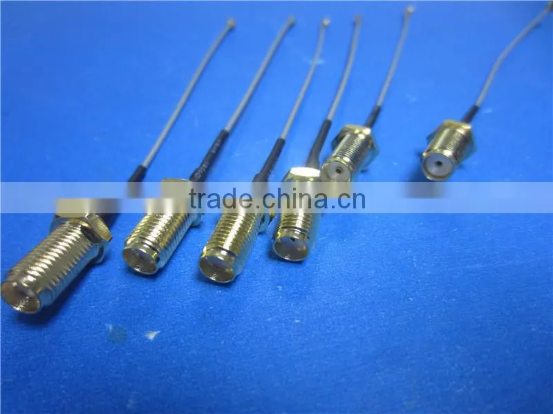 mobile assembling Cable Assembly with 100MM RG1.13 cable with U.FL to SMA female
