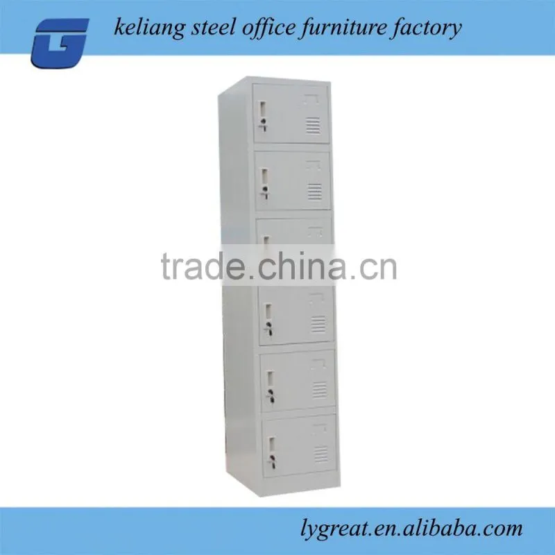 6 Door Steel Locker Cabinet/Used School Lockers For Sale