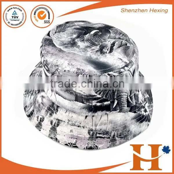 custom high quality 100% cotton twill folding bucket hat