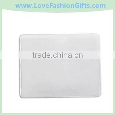 Clear Vinyl Horizontal Event Badge Holder With Pin