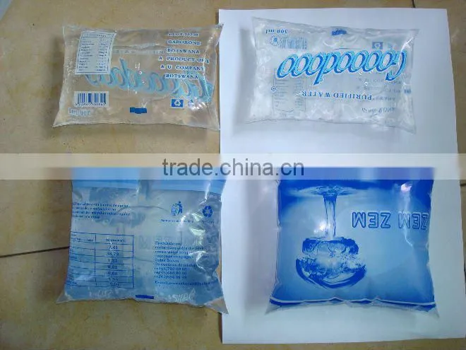 pure water sachat packing machine automatic filling pack