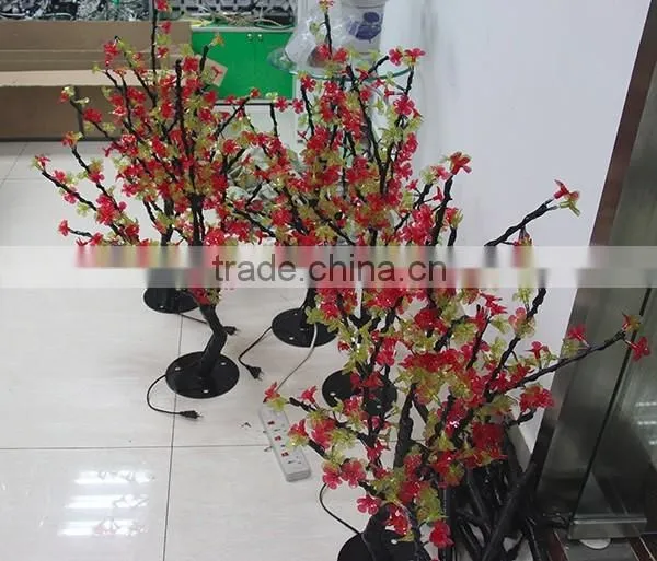 Fake Color Changing Led Cherry Blossom Tree Light with High Quality