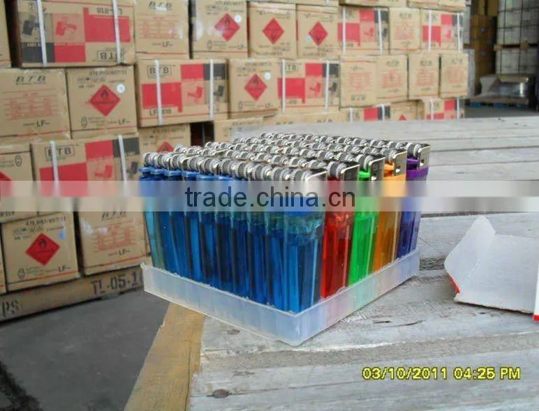 Disposable flint lighters