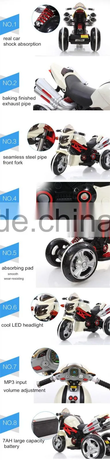 children motorcycle electric kids car for baby