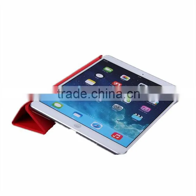 2014 new products Tri-Fold Sleep Smart Case Matte Cover Stand Holder For Apple iPad 5 5th iPad AirD0106