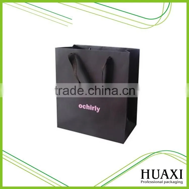 Factory direct sale carrier kraft paper bag, Colorful gift shopping paper bags