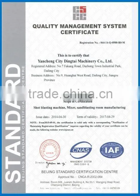 steel tube blasting machine for sale /Automatic abrator/shot blast equipment