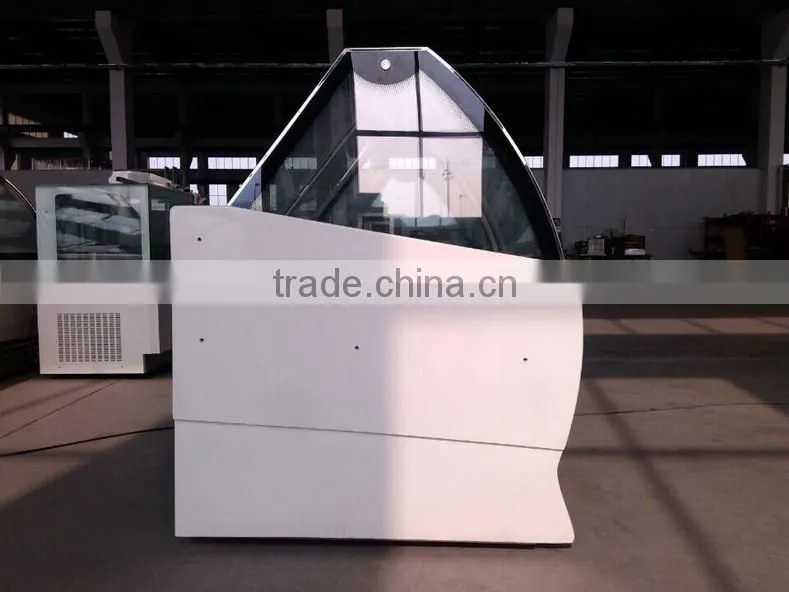 Display Cooler Automatic Defrosting Ice Cream Display Showcase/Ice Cream Popsicle Display Showcase