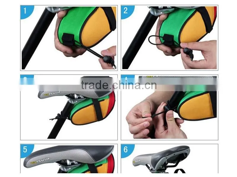 2016 Best Selling Outdoors Activities Bicycle Saddle Bag