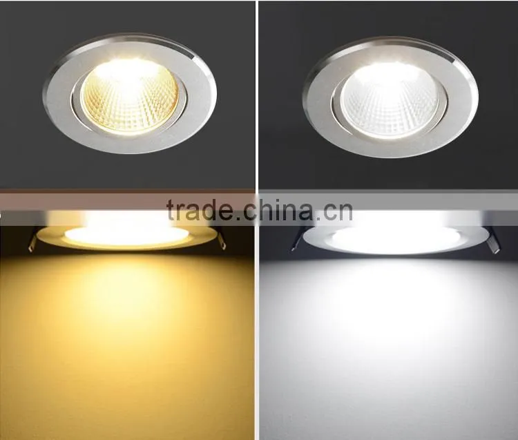 20W high lumen hotel lobby light LED COB Down light