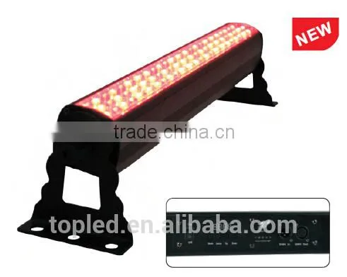 half meter dmx led bar 120*10mm led wall washer battery powered lighting bar IP20