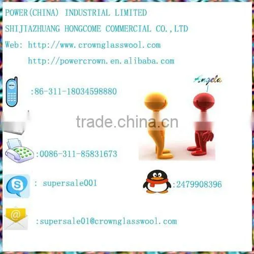 mineral fiber glass soundprof insulation manufacture glass wool CE