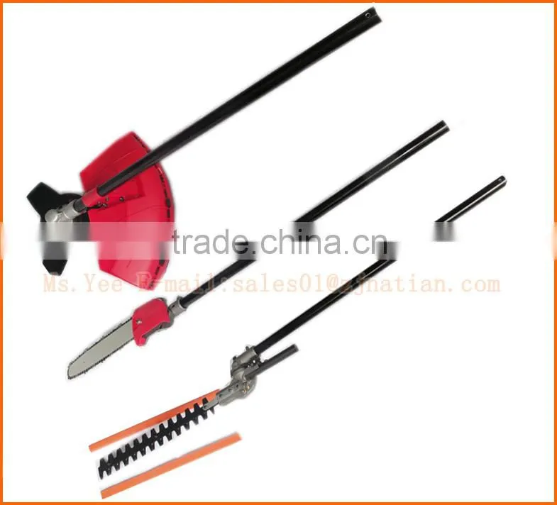 Long pole chainsaw GX35 4-stroke OHC brush cutter BC140 (35.8cc, 1.3HP) using pure oil/ 115th Canton Fair Booth No.: 14.2 I 0102