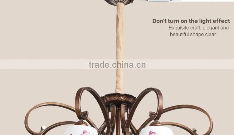LED Ceramic Chandelier Light Pendant LED Light 8 Head LED Lighting