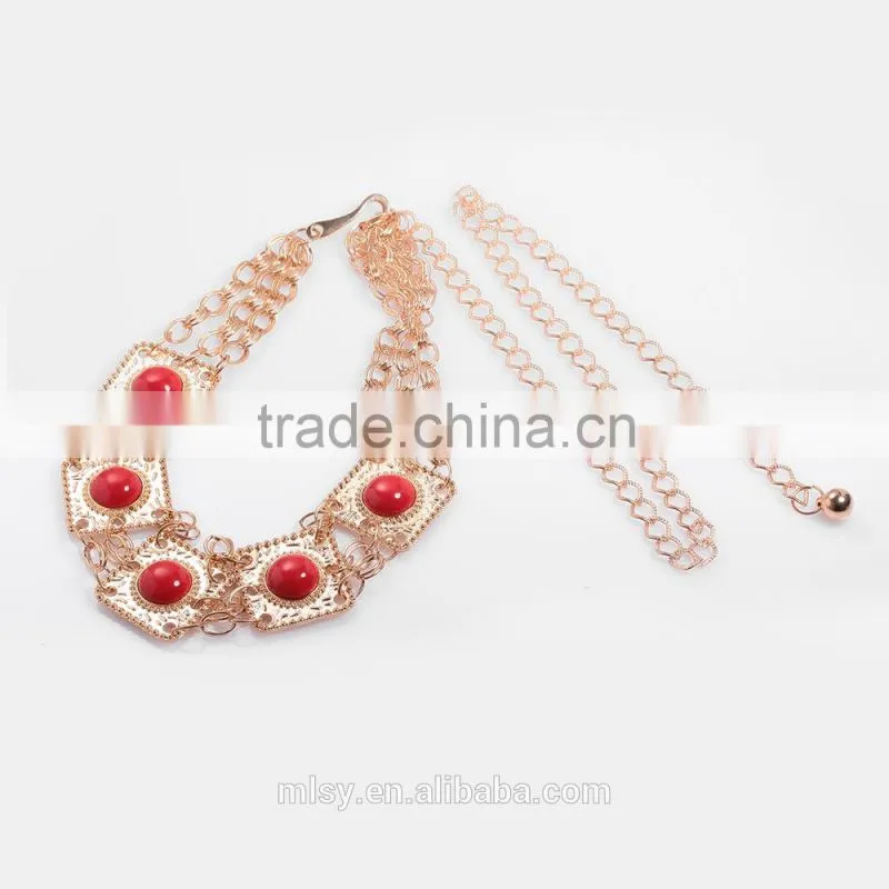Wholesale diamond belly dancing chains Brightness F1-80116