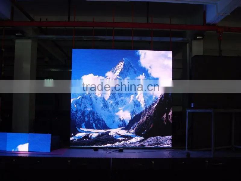 P5 Indoor Full Color Led Video Wall Display Panels , Stage Background Led Screen
