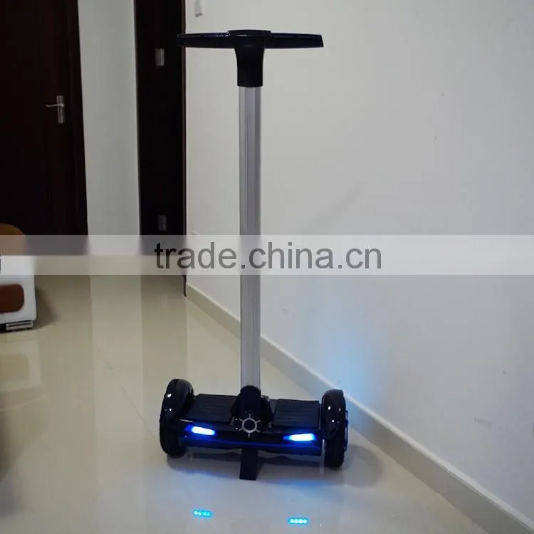 High quality two wheels electric unicycle self balancing scooter with handle/ smart hover board scooter with handle