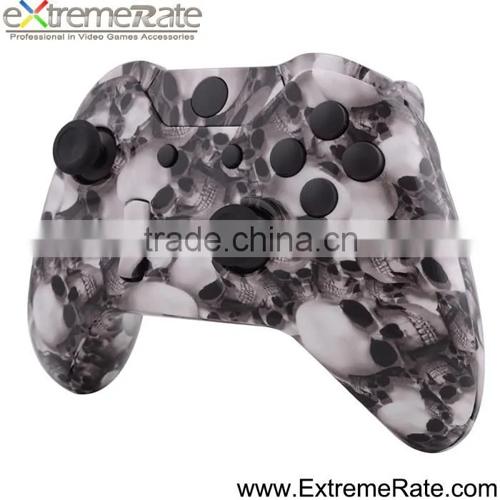 White skull full housing shell cover for Xbox One case