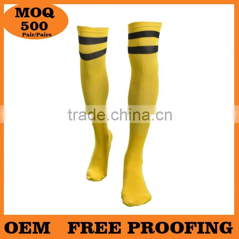 wholesale Polyester blank dye sublimation football socks