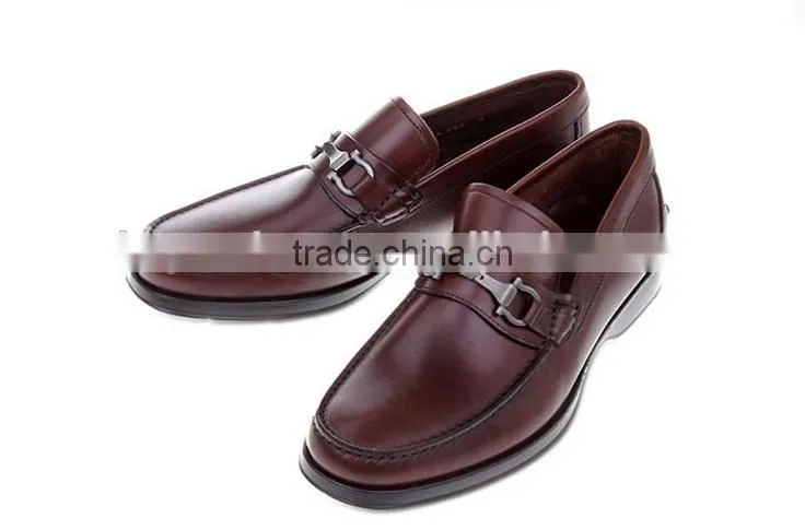 Top quality men's shoes buckles for genuine leather shoes black gun metal finished ornaments