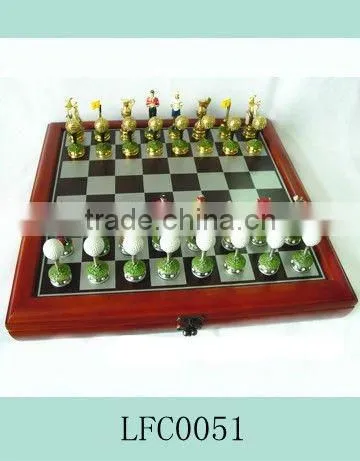 Popular Chess Set With Golf chess piece