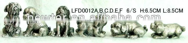 Antique Cute Dog Statues