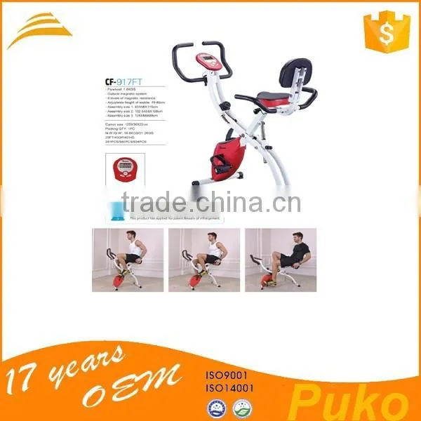 New Design Body Fitness Exercise Magnetic Bike For Sale CF-917FT